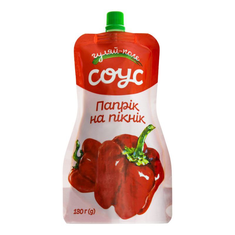 Соус Папрік на пікнік Гуляй-поле дойпак 180г